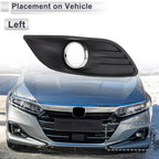 1 Pc Fog Light Grill for Ford Focus Mk2 (2009–2012) Black