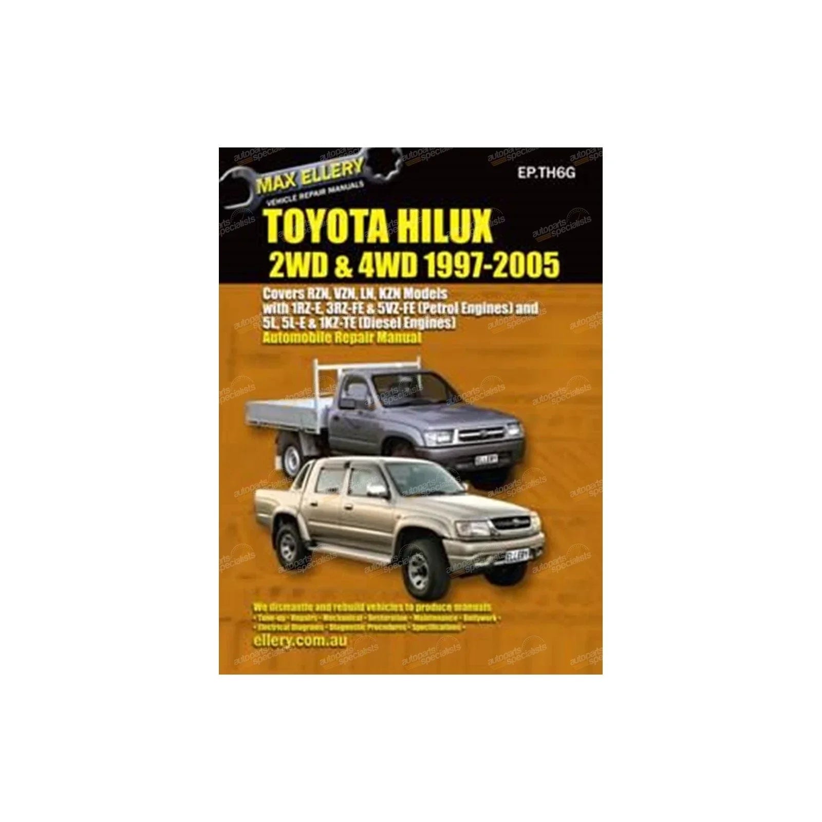 Repair Manual for Hilux Diesel (1997–2005)