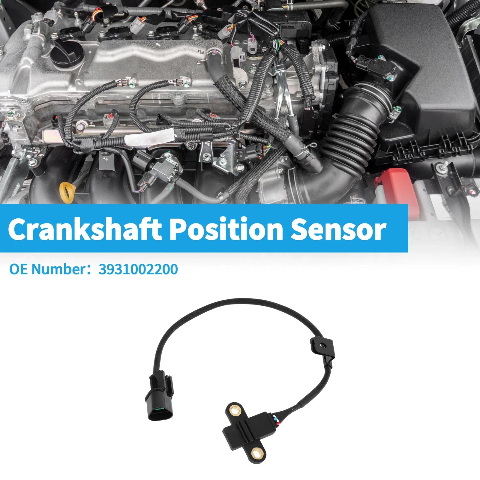 Crankshaft Position Sensor for Hyundai Getz (2002–2009) No. 3931002200