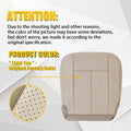 Front Driver Bottom Leather Seat Cover for Ford Expedition (2015–2017) TAN EPY