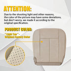 Front Driver Bottom Leather Seat Cover for Ford Expedition (2015–2017) TAN EPY