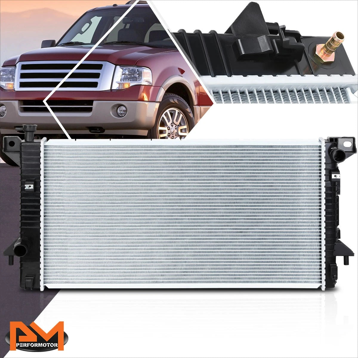 Aluminum Core Radiator for Expedition Navigator (2009–2014) DPI-13099
