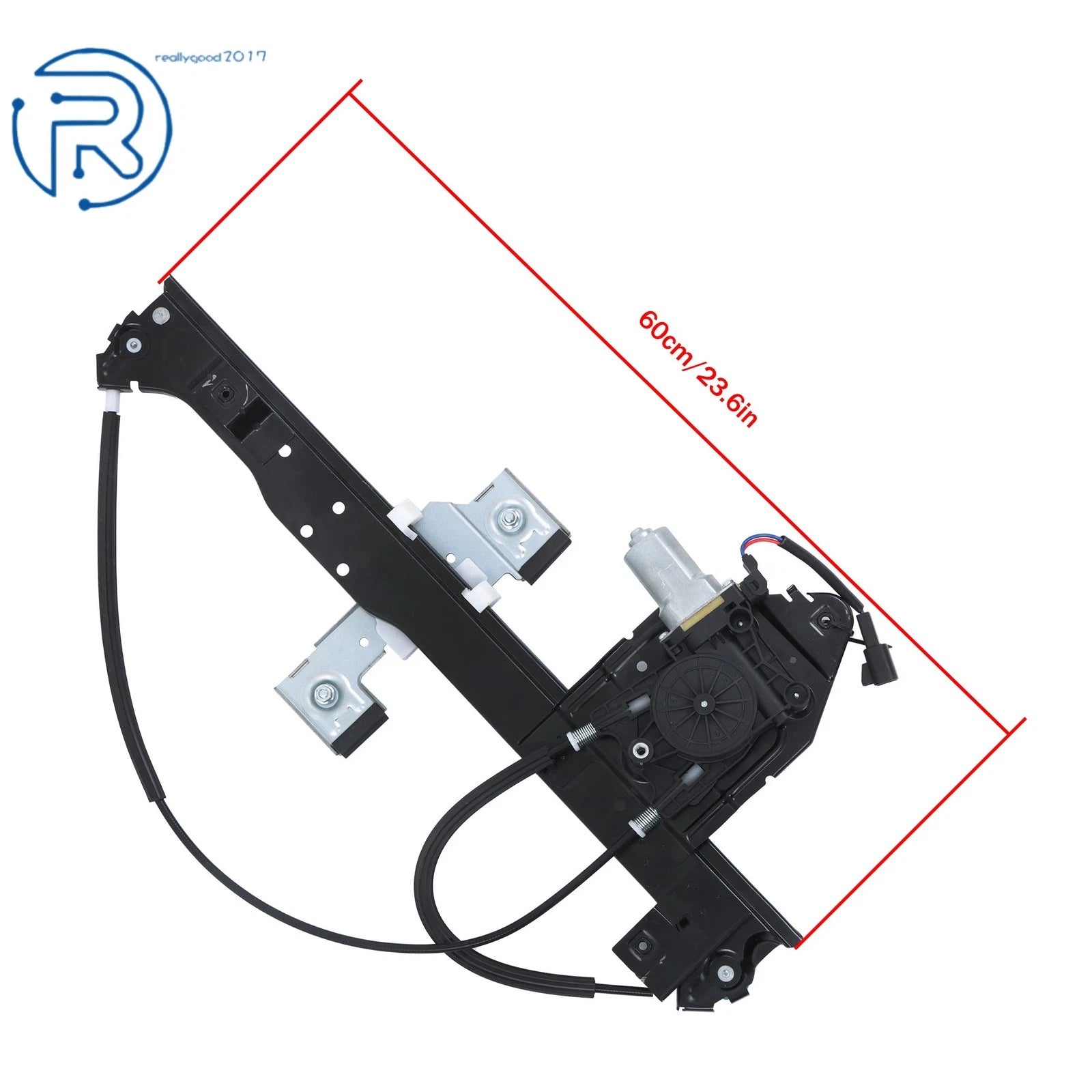 Power Window Regulator with Motor for Chevy GMC Envoy Buick Olds Saab