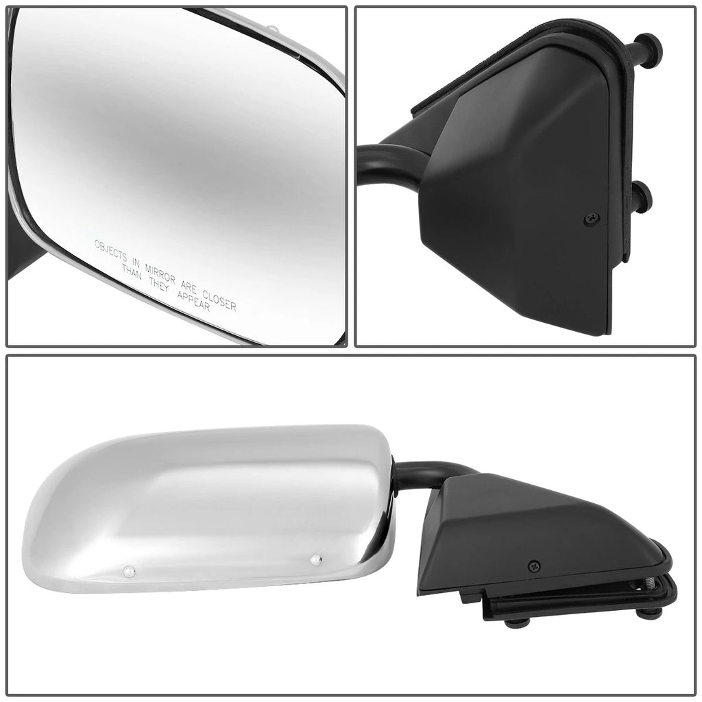 OE Style Manual Side Door Mirror for Chevy GMC C/K Pickup (1988–2000) GM1321103