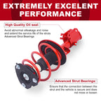 2X Front Complete Shock Struts Assembly for Nissan Maxima (2009-2014)