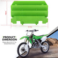 2X Radiator Guards for Kawasaki KX125 KX250 (1994–2005) Green