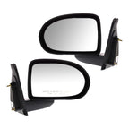 Set of 2 Manual Folding Side View Mirrors for Jeep Compass (2007–2017)