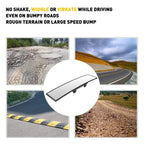 Universal Clip-On Convex Rear View Mirror 300MM Wide
