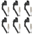 Set of 6 Ignition Coils for Mercedes-Benz C300 E350 (2012–2014)