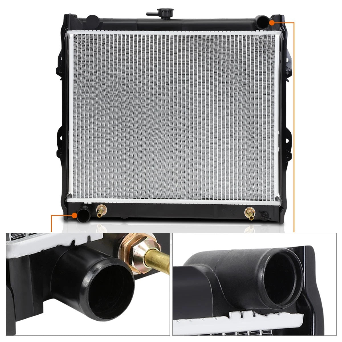 Aluminum Core Radiator for Toyota 4Runner/Pickup 1984–1995 DPI-945