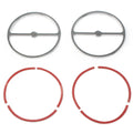 Speaker Trim Ring Covers for Harley Electra Tri Glide & Street Glide (2014-2023)