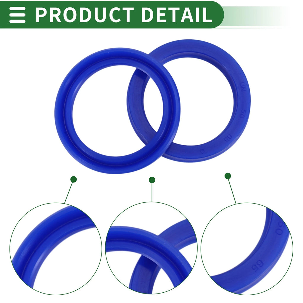 Set of 5 Oil Seal Rotary Shaft Seal 50x65x9mm High Pressure for Various Models