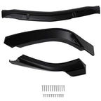 Front Lip Spoiler for Mercedes Benz W204 C-Class Sedan (2008–2014) Gloss Black