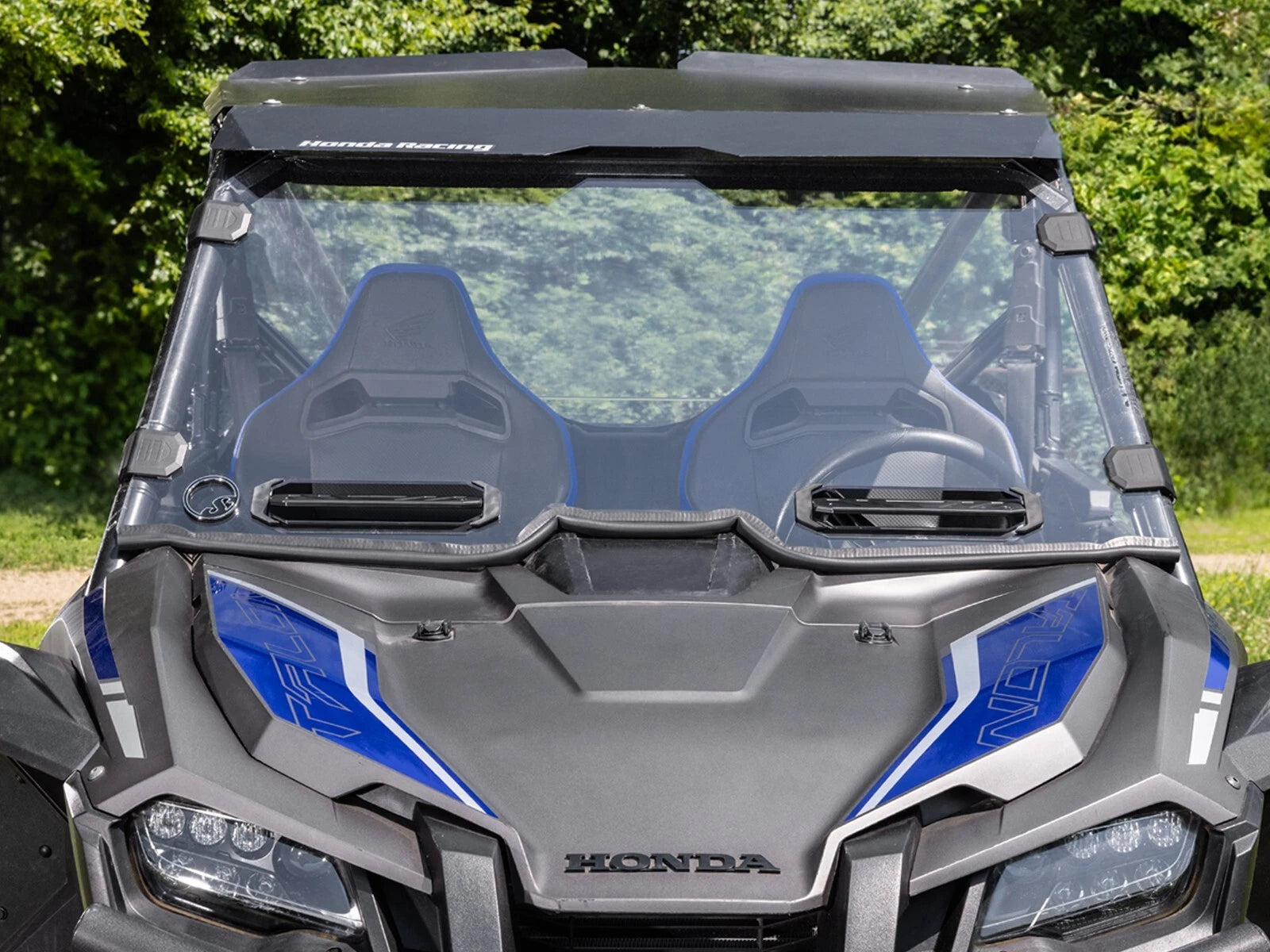 Scratch Resistant Vented Full Windshield for Honda Talon 1000 (2019–2023)