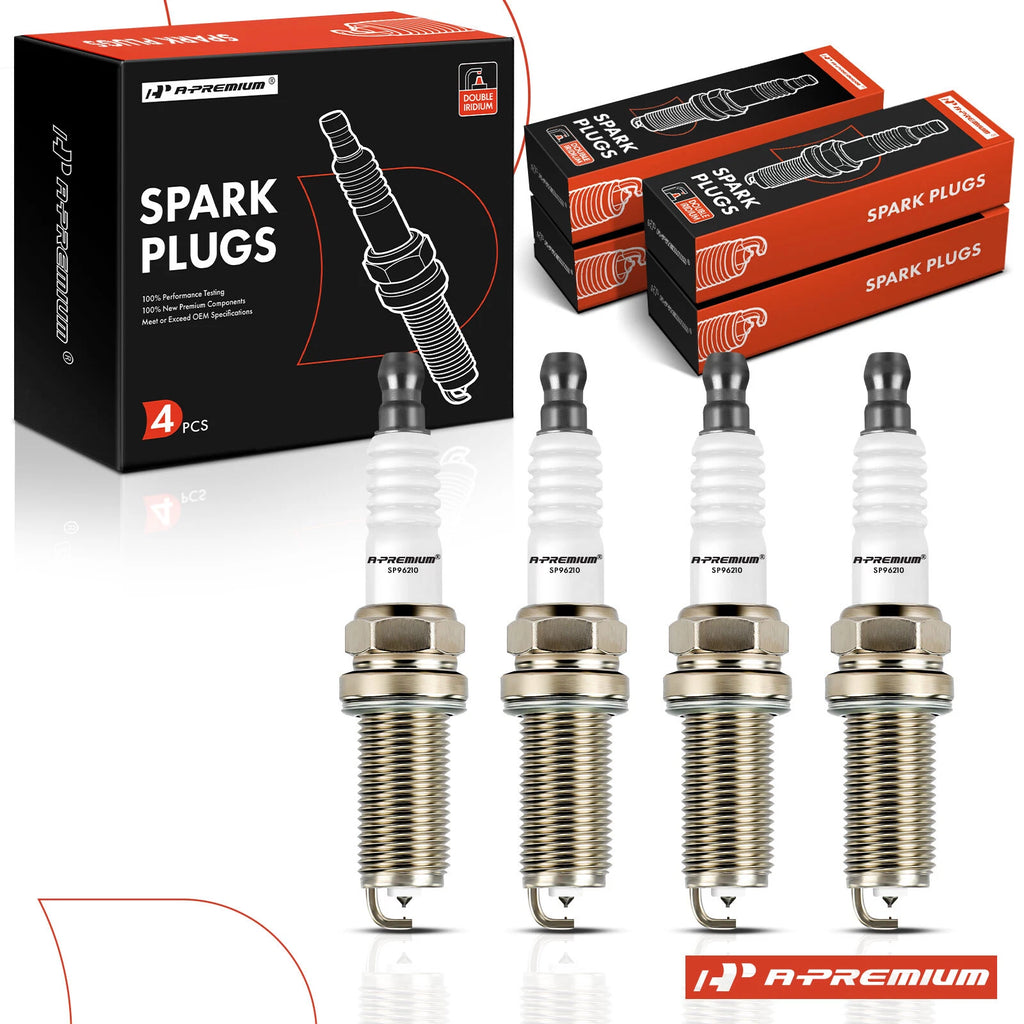Double Iridium Spark Plugs for Toyota Camry 2018–2020 (4-Pack)