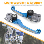CNC Brake Clutch Levers for Husqvarna TE150i TE250i TE300i FE250-501 (2022–2024)