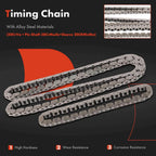 9x Timing Chain Kit for Ford Escape Fusion Lincoln MKZ (2010–2019)