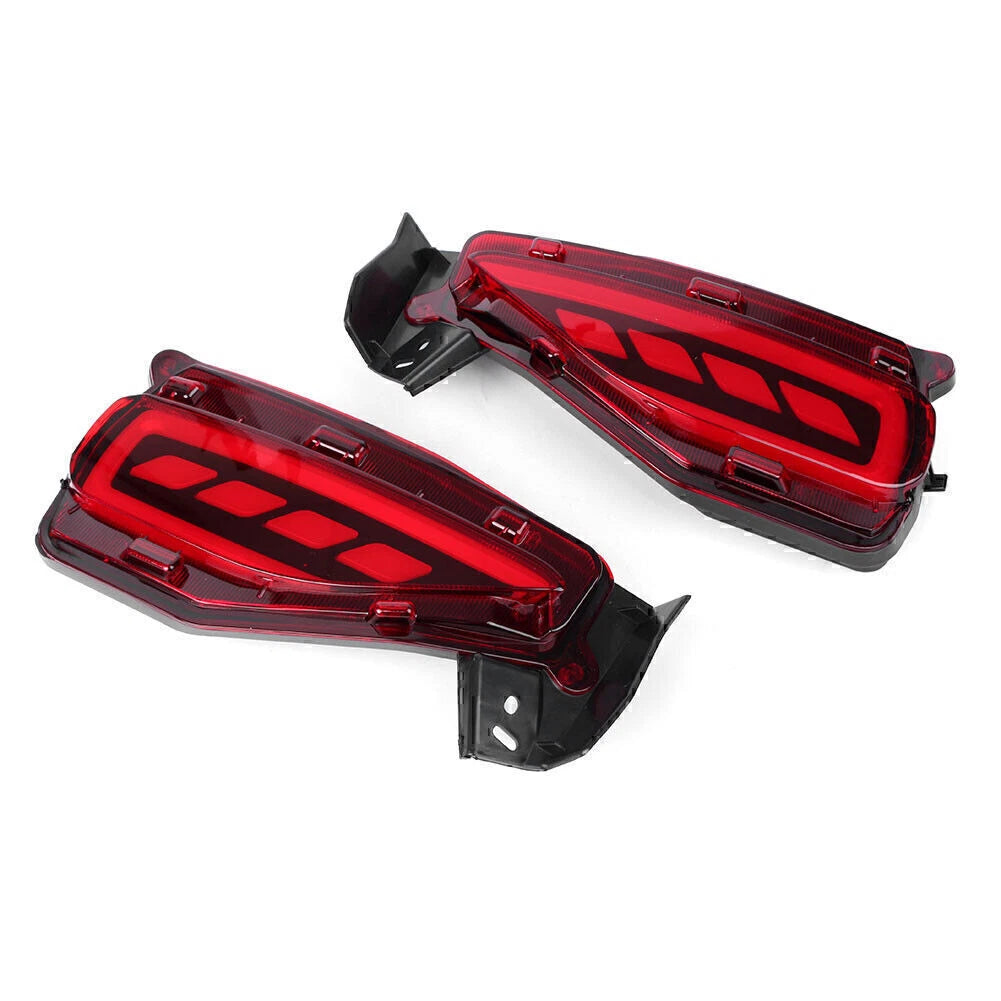 LED Rear Bumper Lamp Fog Brake Tail Light for Toyota Fortuner (2015–2017)