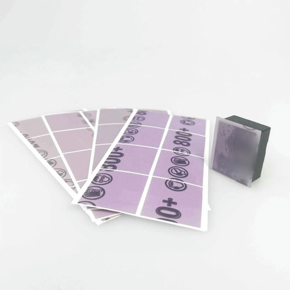 Set of 4 Sandpaper 800 1200 1500 2000 Grit for Wood Plastic Metal