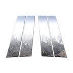 Diamond Grade 4pc Stainless Steel Pillar Post Covers for 2015-2019 Mercedes GLA