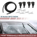 Windshield Washer Nozzle Set for Ford Econoline  with Hose & Connectors