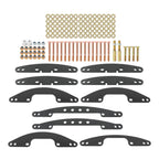 ATV Front Widening Kit for Honda TRX250X (2009–2013) Black