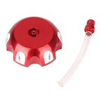 Gas Fuel Petrol Tank Cap & Breather Pipe Red for Honda CRF150F/CRF230F (2003–2017)