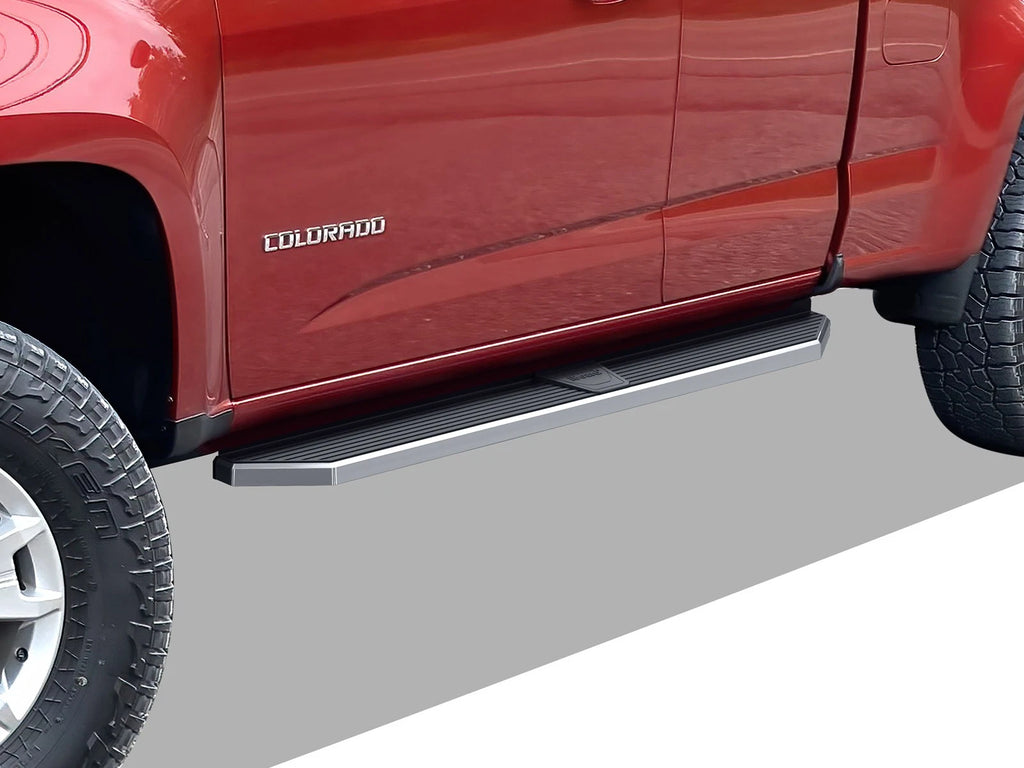 6" Polished Side Steps for Chevrolet Colorado Canyon (2015–2022)
