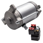 Starter Motor & Relay Solenoid for Yamaha Kodiak 400 (2000–2006)