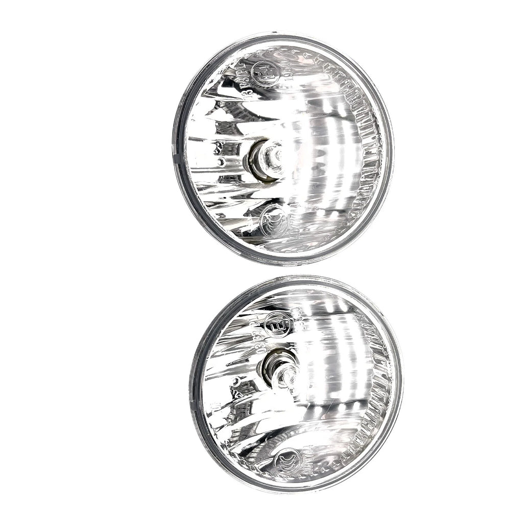 Set of 2 Fog Light Lens Halogen w/Bulbs for Jeep Patriot (2011–2017)