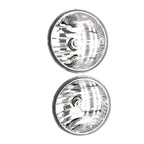 Set of 2 Fog Light Lens Halogen w/Bulbs for Jeep Patriot (2011–2017)
