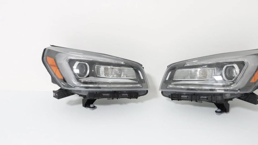 LED Tube Projector Black Headlights for GMC Acadia (2013–2016)