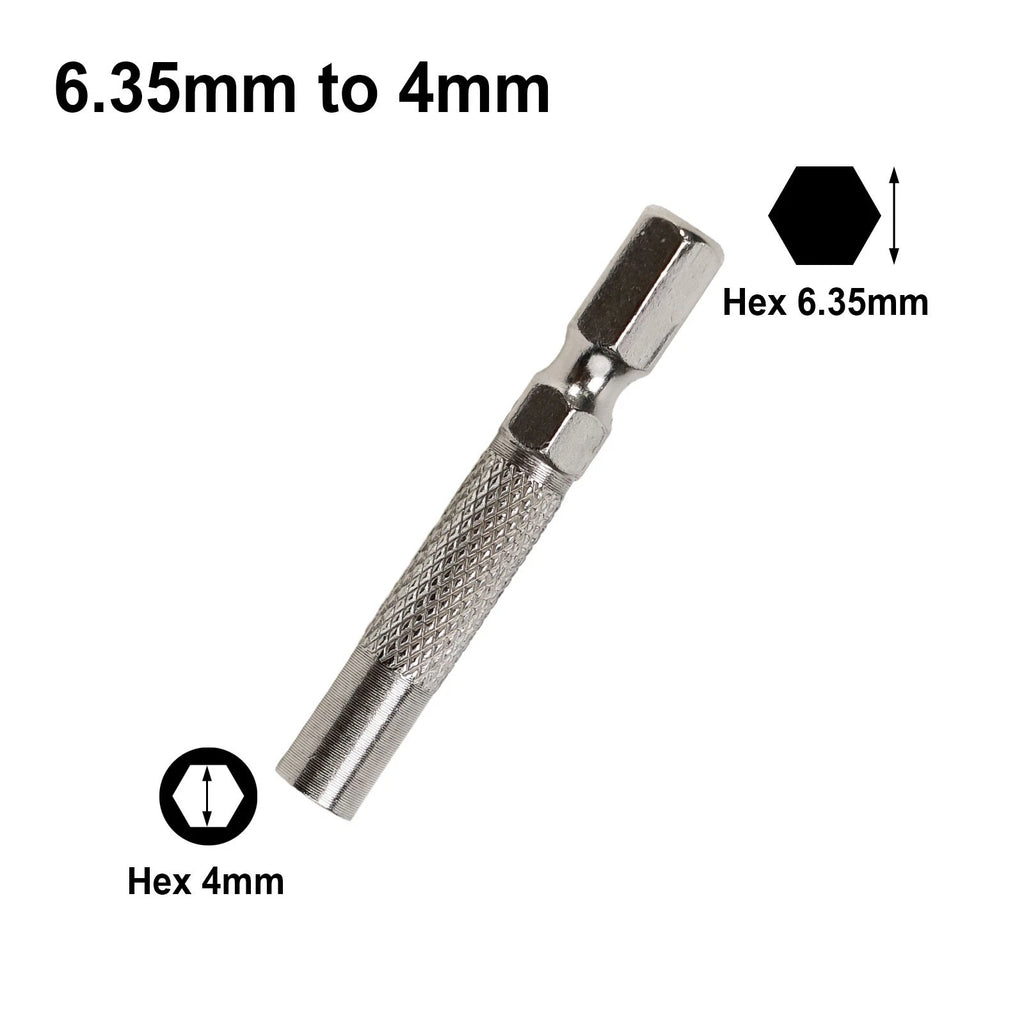 Set of 5 Hex 6.35mm Inserts for Electric Screwdriver (1/4")