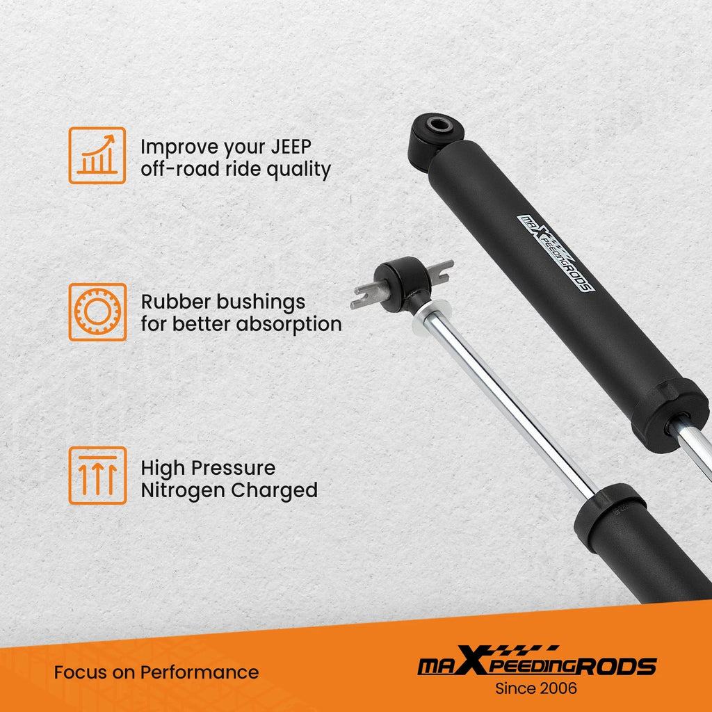 Rear Shock Absorbers for Jeep Wrangler JK Unlimited (2007–2010)