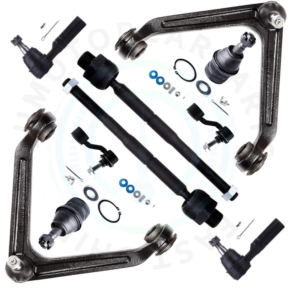 Set of 10 Sway Bars Control Arms Tie Rods for Dodge Durango (2004–2009)