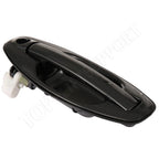 Set of 4 Black Door Handles for Hyundai Santa Fe (2001–2006)