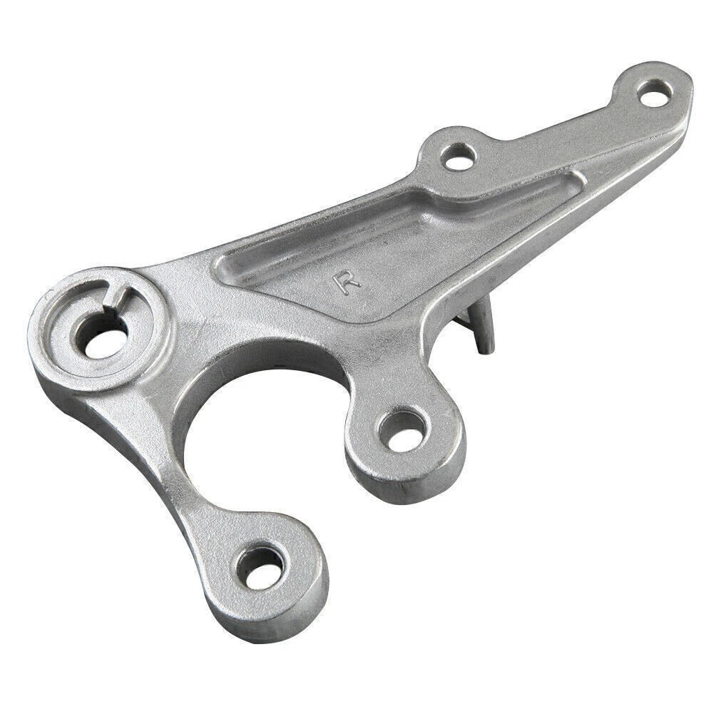 Front Rider Footrest Pegs Brackets for Suzuki GSXR 1000 (2005–2011)