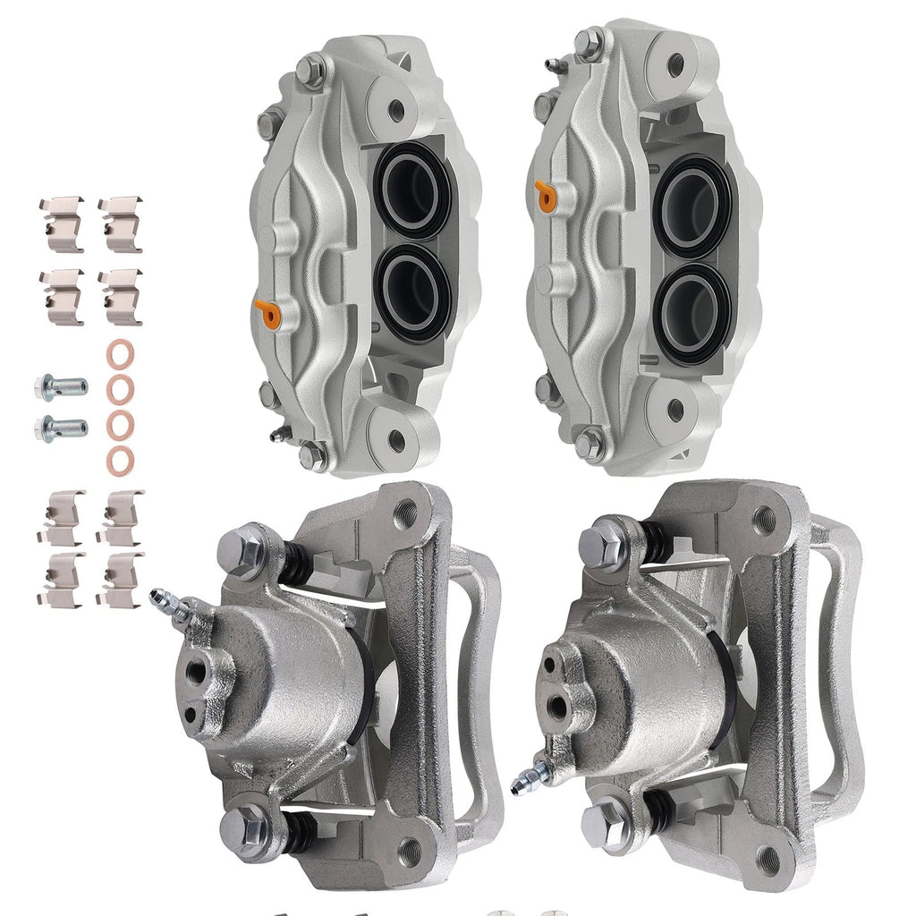Set of 4 Brake Calipers for Toyota Sequoia Tundra (2007–2016)