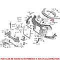 Radiator Support Side Panel Cap 0009973395 for Mercedes-Benz