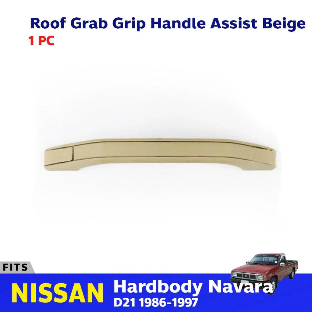 Grip Roof Assit Handle Beige 1 PC Fits Nissan Hardbody Navara D21 Pickup 1986-97