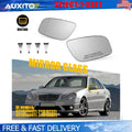 Set of 2 Heated Mirror Glass for Mercedes E320 E350 E550 E63 (2007–2009)