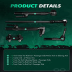 Tie Rod End Steering Drag Link Suspension Kit for Ford F250 F350 (2005–2016)