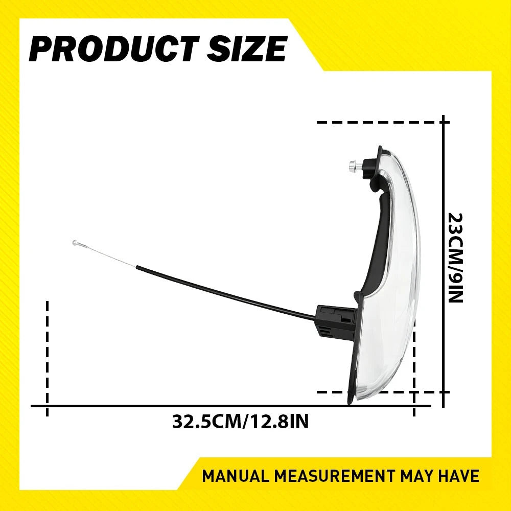 Passenger Side Front Outside Door Handle for Mini Cooper R50 R52 R53 R55 R56 (2002–2013)