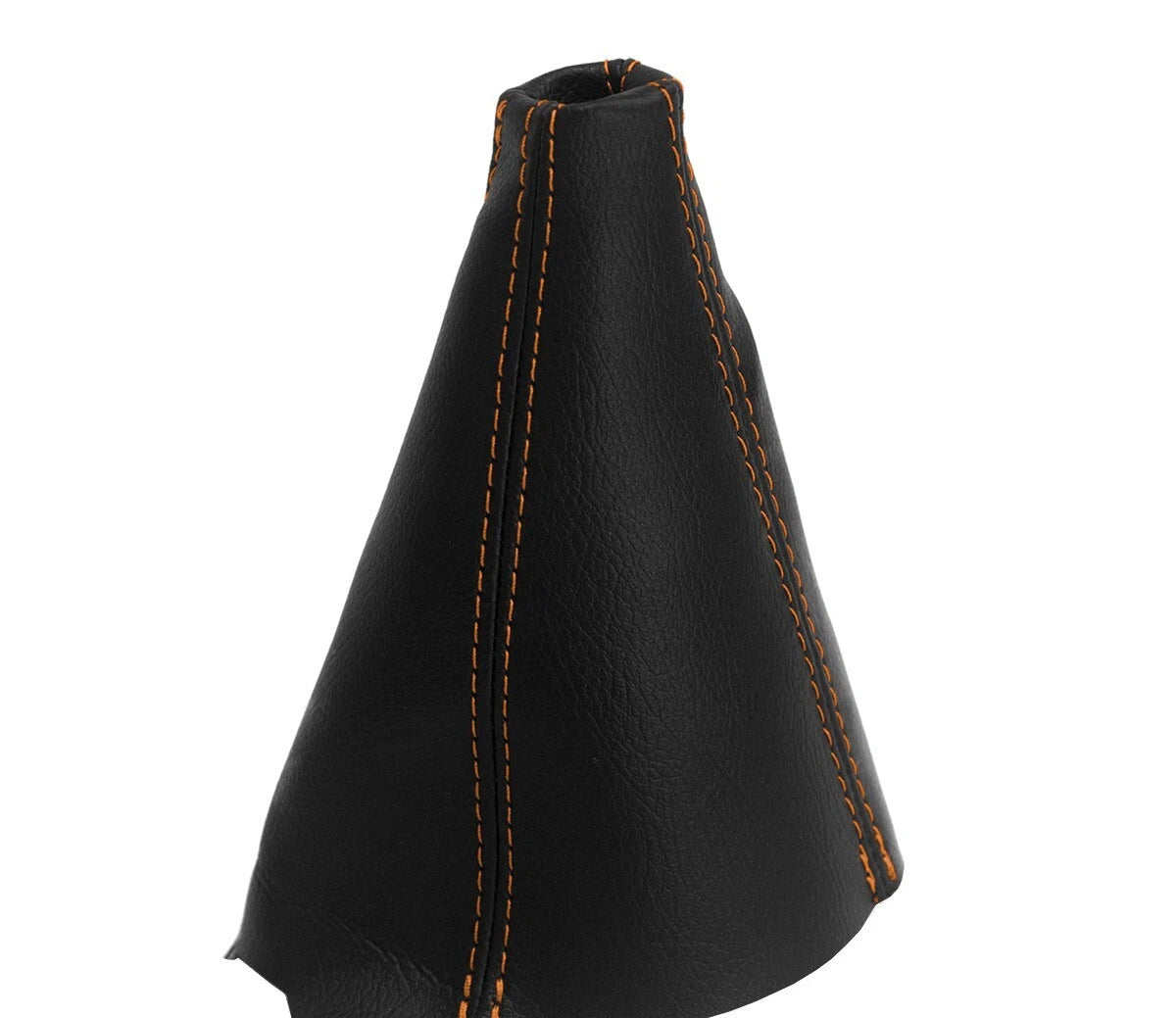 Leather Manual Shift Boot Cover for Acura CL (2001–2003) Orange Stitch