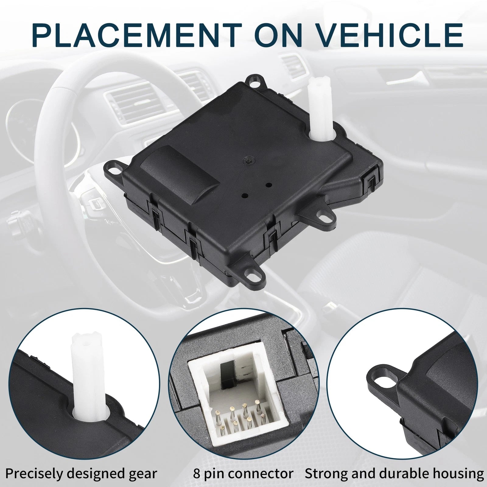 HVAC Heater Blend Door Control Actuator No.F5TZ19E616C for Ford Explorer (1995–1996)