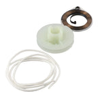 Recoil Starter Spring & Pull Rope Kit for Chinese Chainsaw 4500 5200 (45cc 52cc)