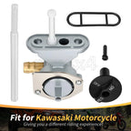 Fuel Tap Petcock + Knob for Kawasaki Ninja ZX9R ZX6R (1998–2003) ZZR600 (2005–2008)