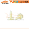 50Pcs Nylon Yellow Fender Bumper Fasteners #10285935 for GMC Chevrolet
