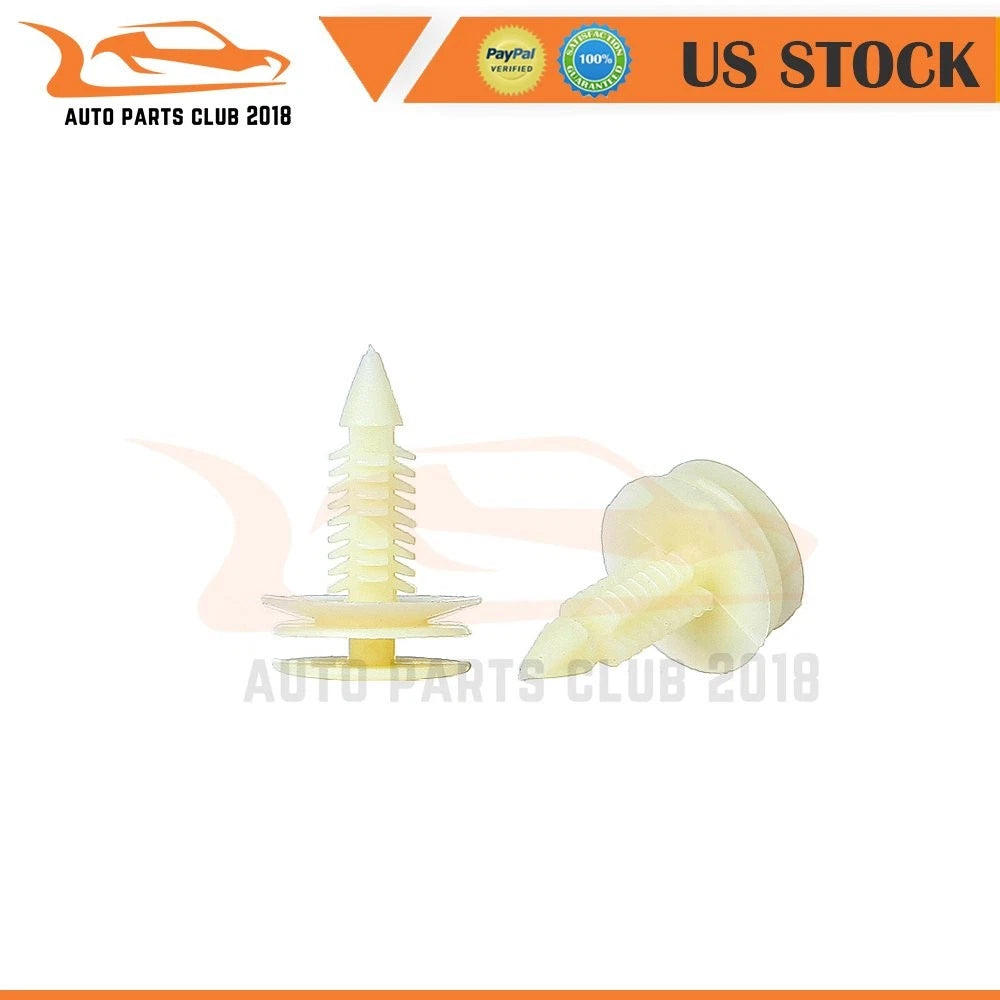 50Pcs Nylon Yellow Fender Bumper Fasteners #10285935 for GMC Chevrolet