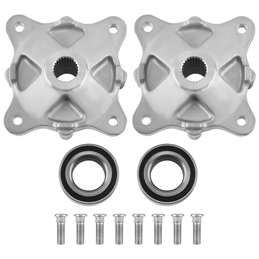 2pc Rear Wheel Hub w/Bearing Bolt for Polaris RZR 800 EFI EPS (2011–2012) 3514917